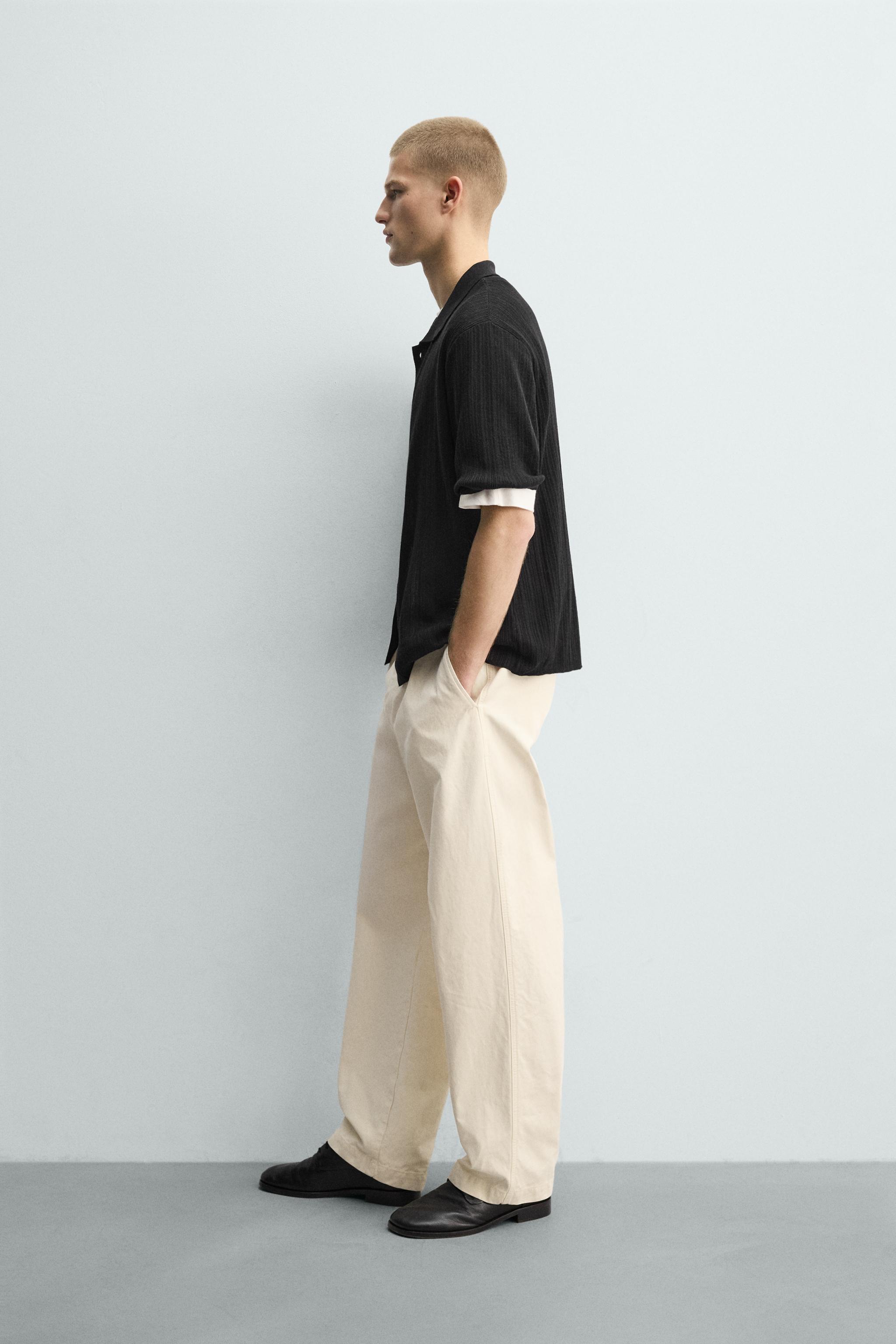 CHEMISE EN MAILLE STRUCTURÉE